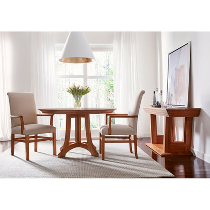 Highlands Round Solid Wood Dining Table