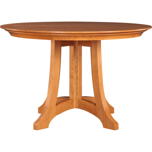 Highlands Round Solid Wood Dining Table
