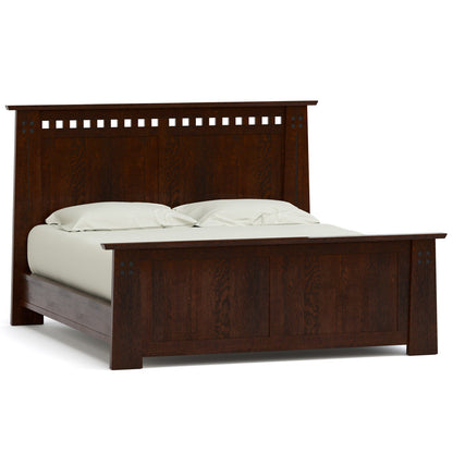 Highlands Solid Wood Low Profile Standard Bed