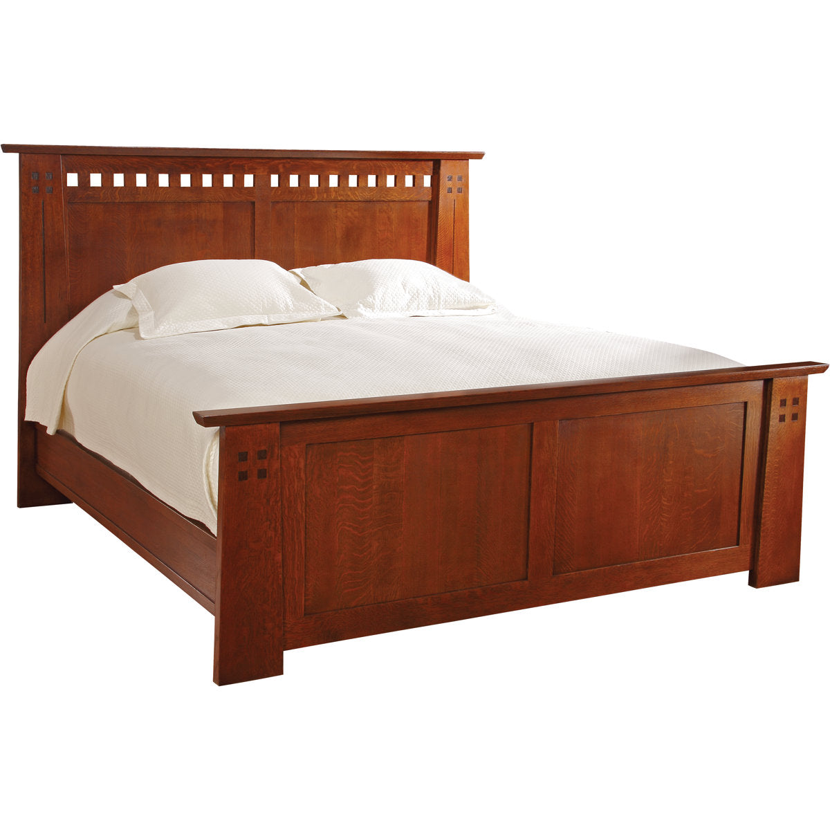 Highlands Solid Wood Storage Platform Bed