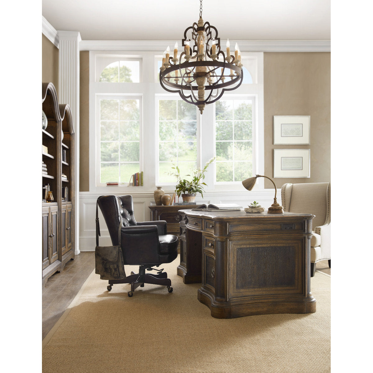 Hill Country Executive Desk