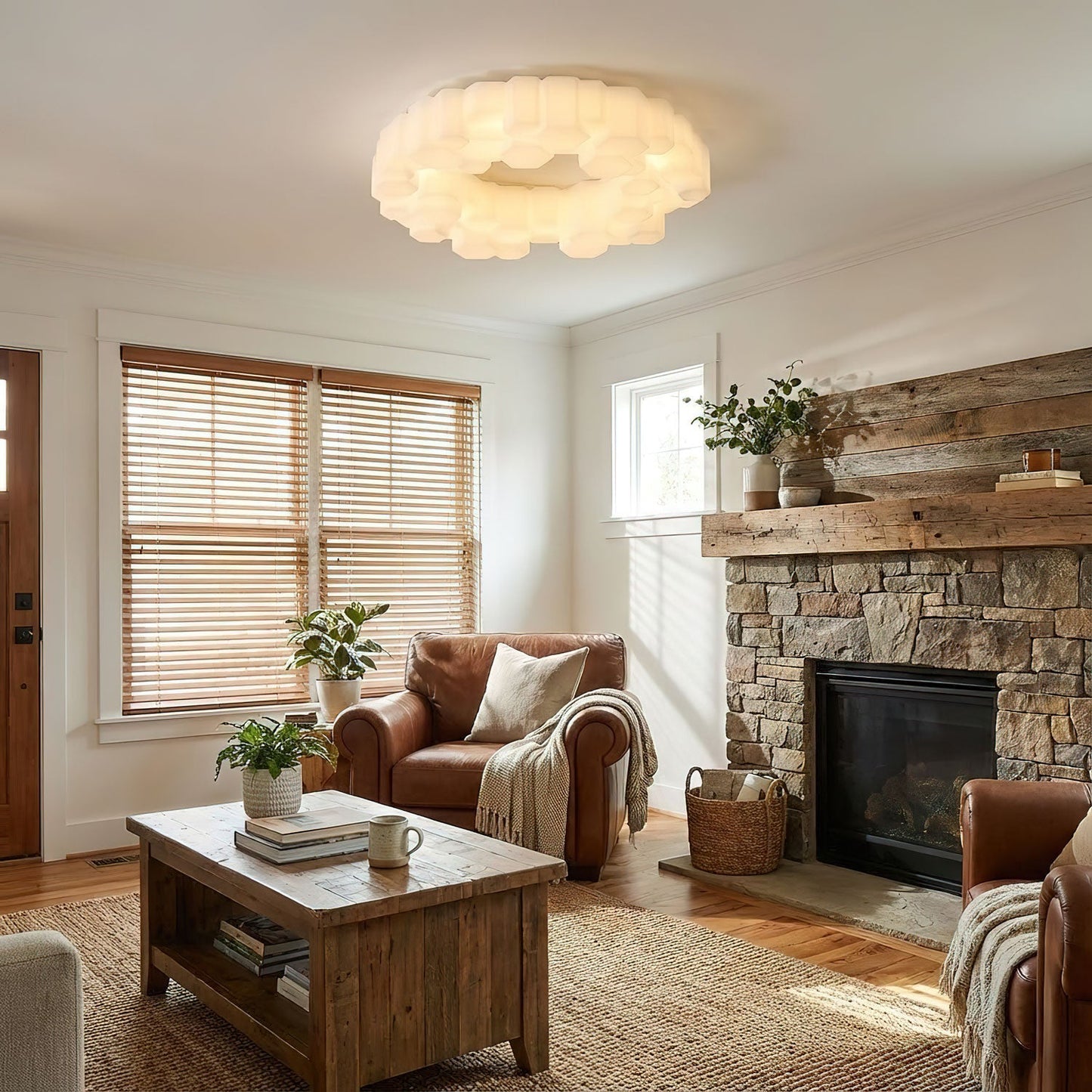 Honeycomb Ceiling Lamp