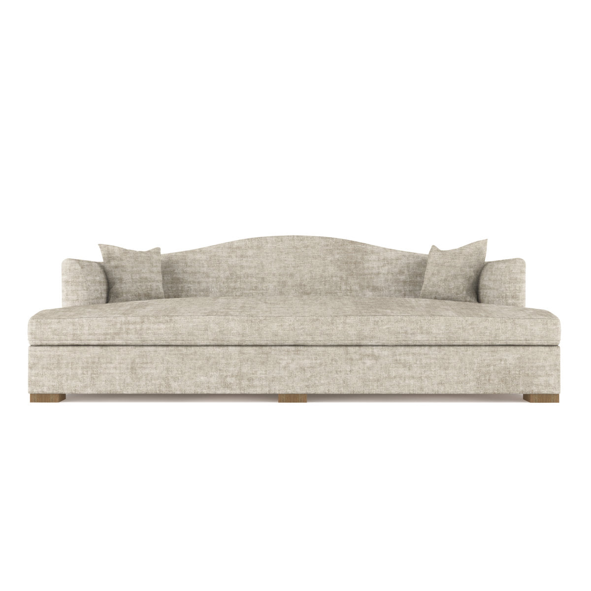 Horatio Camelback Taper Curved-Arm Daybed
