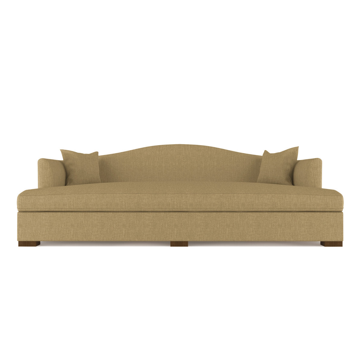 Horatio Camelback Taper Curved-Arm Daybed