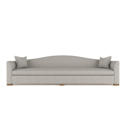 Horatio Camelback Taper Curved-Arm Extra Long Sofa