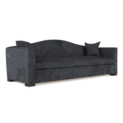 Horatio Camelback Taper Curved-Arm Sofa