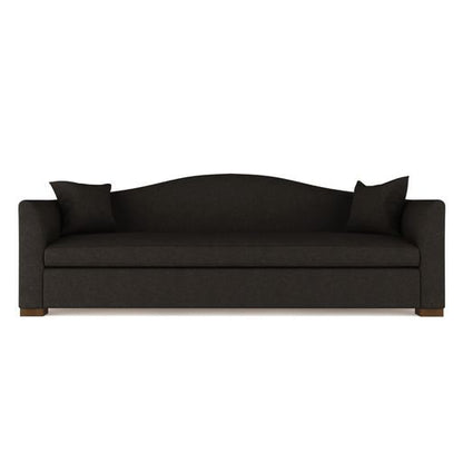 Horatio Camelback Taper Curved-Arm Sofa