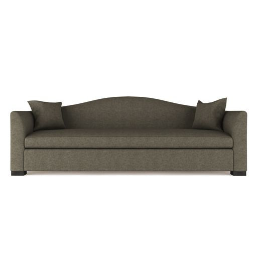Horatio Camelback Taper Curved-Arm Sofa