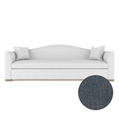 Horatio Camelback Taper Curved-Arm Sofa