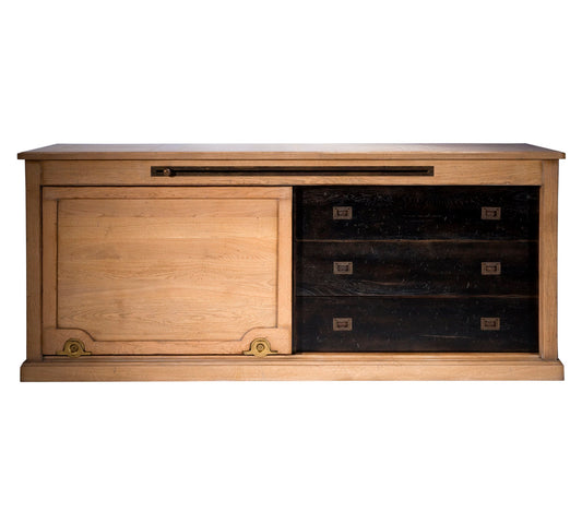 Horloger 82.68'' W Solid Wood Credenza