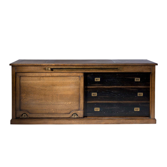 Horloger 82.7'' W Solid Wood Credenza