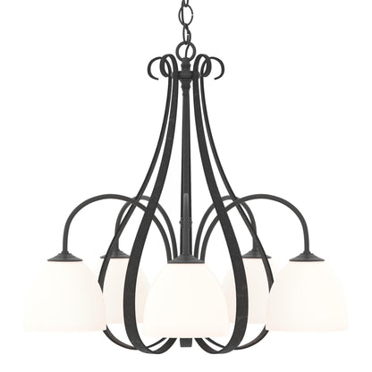 Hubbardton Forge Sweeping 24 Inch 5 Light Chandelier Cp7434