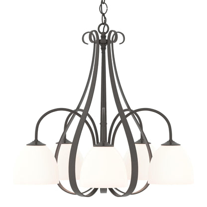 Hubbardton Forge Sweeping 24 Inch 5 Light Chandelier Cp7434