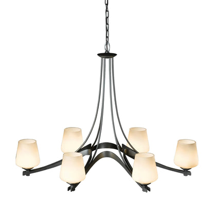 Hubbardton Forge Oval 38 Inch 6 Light Chandelier Cp8419