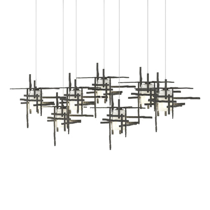 Hubbardton Forge Tura 53 Inch 7 Light Led Linear Suspension Light Cp737755