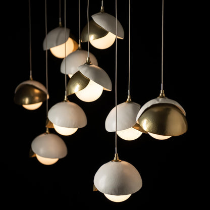 Hubbardton Forge Brooklyn 44 Inch 10 Light Led Linear Suspension Light Cp737770