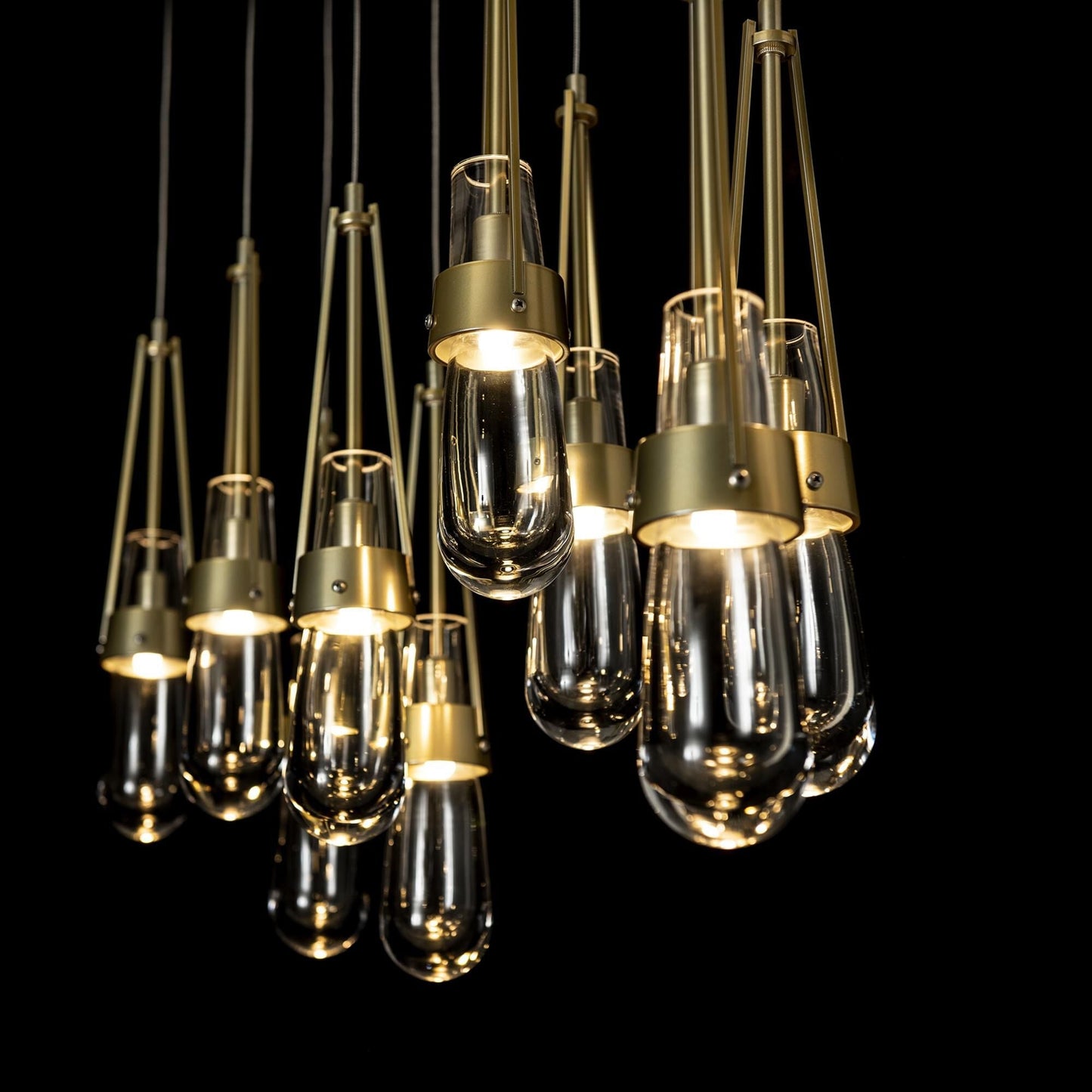 Hubbardton Forge Link 44 Inch 10 Light Led Linear Suspension Light Cp737771