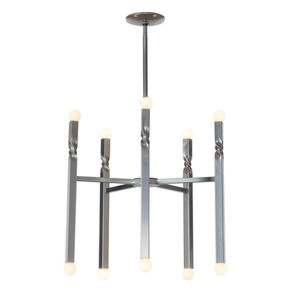 Hubbardton Forge Helix 25 Inch 10 Light Chandelier Cp773912