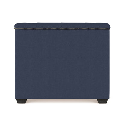 Hudson Armchair Chair with Ottoman