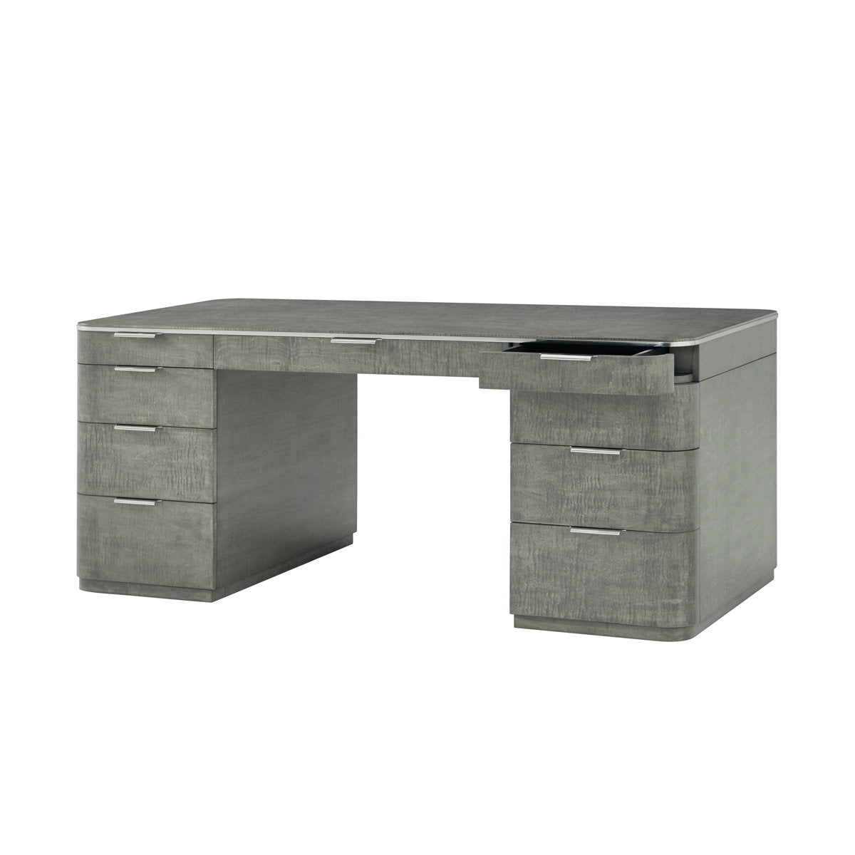 Hudson Solid Wood Executive Desk