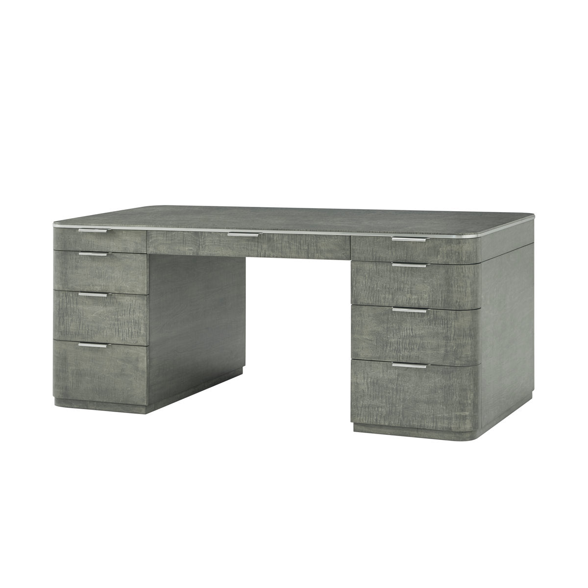 Hudson Solid Wood Executive Desk
