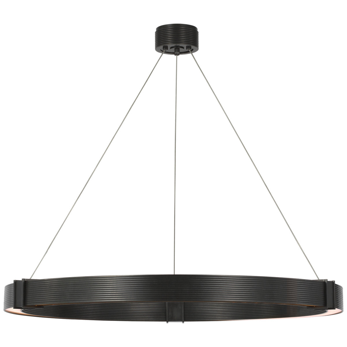 Hughes 6 - Light Solid Brass LED Chandelier by Ralph Lauren