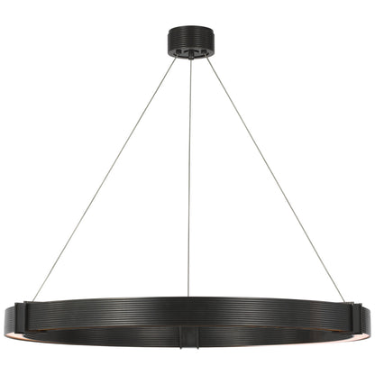 Hughes 6 - Light Solid Brass LED Chandelier by Ralph Lauren