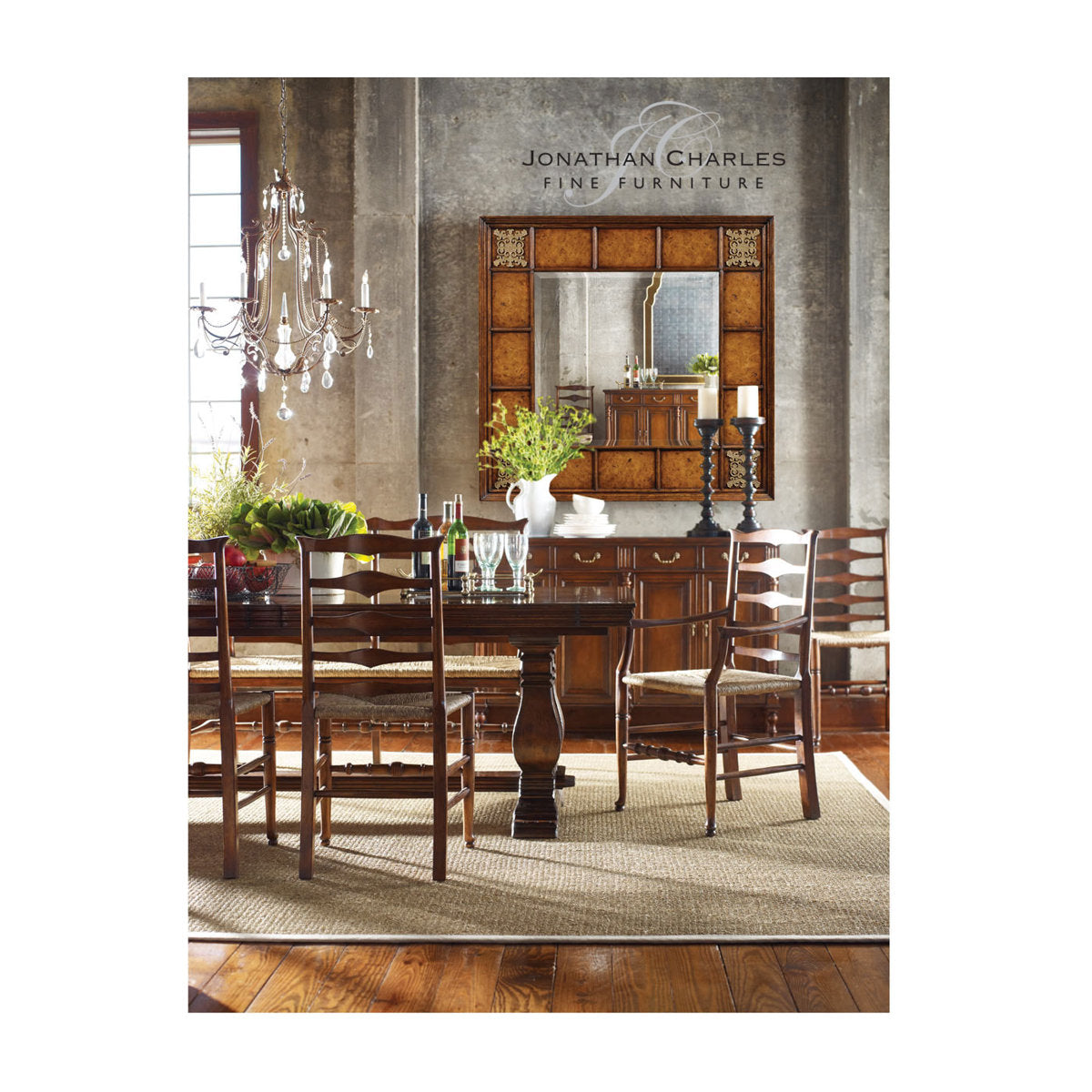Huntingdon Solid Wood Dining Table