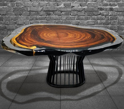 Hypnos Walnut Wood Dining Table