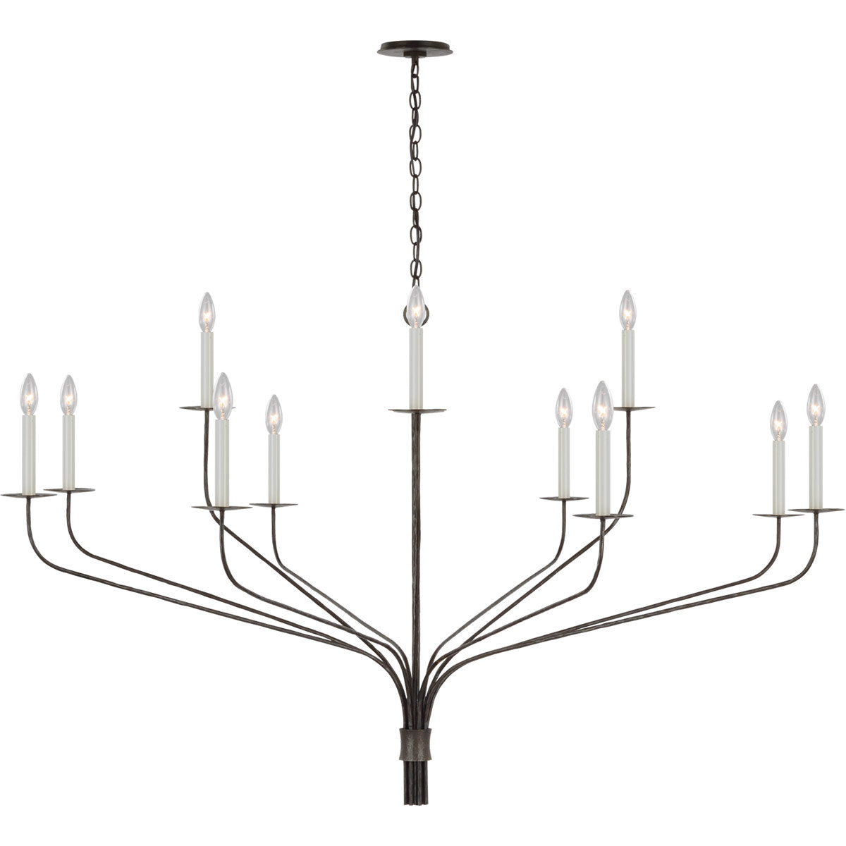 Ian K. Fowler Belfair Grande Two-Tier Chandelier