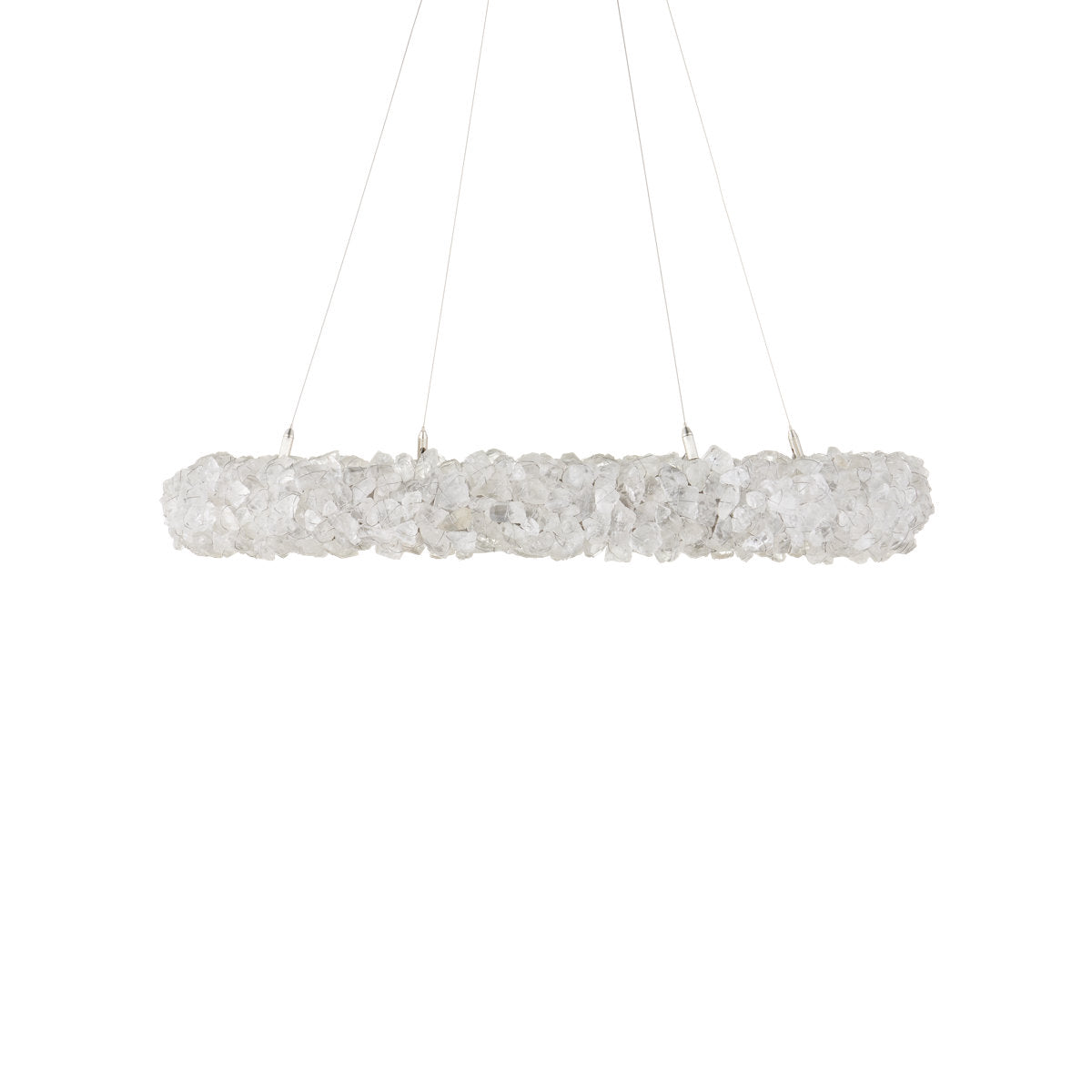 Iconoclast 1 - Light Wrought Iron LED Chandelier