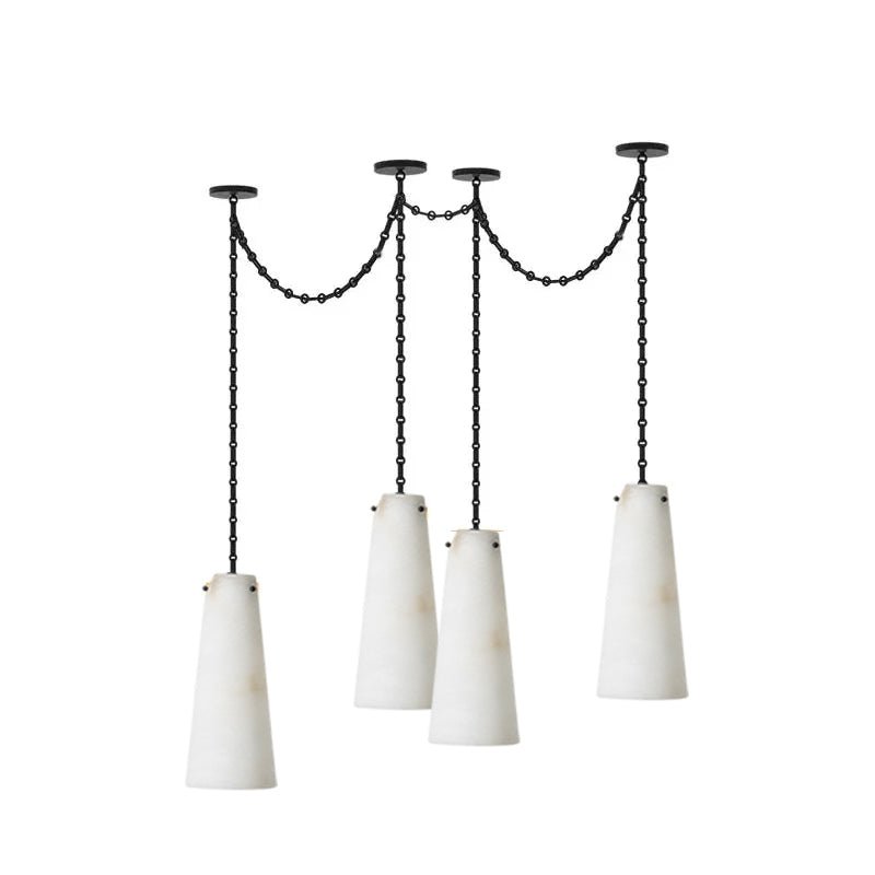 Industrial Cascade Chain Chandelier