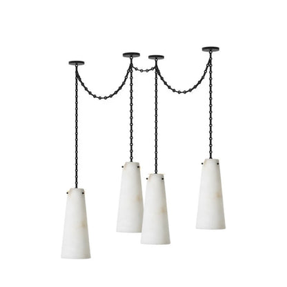 Industrial Cascade Chain Chandelier