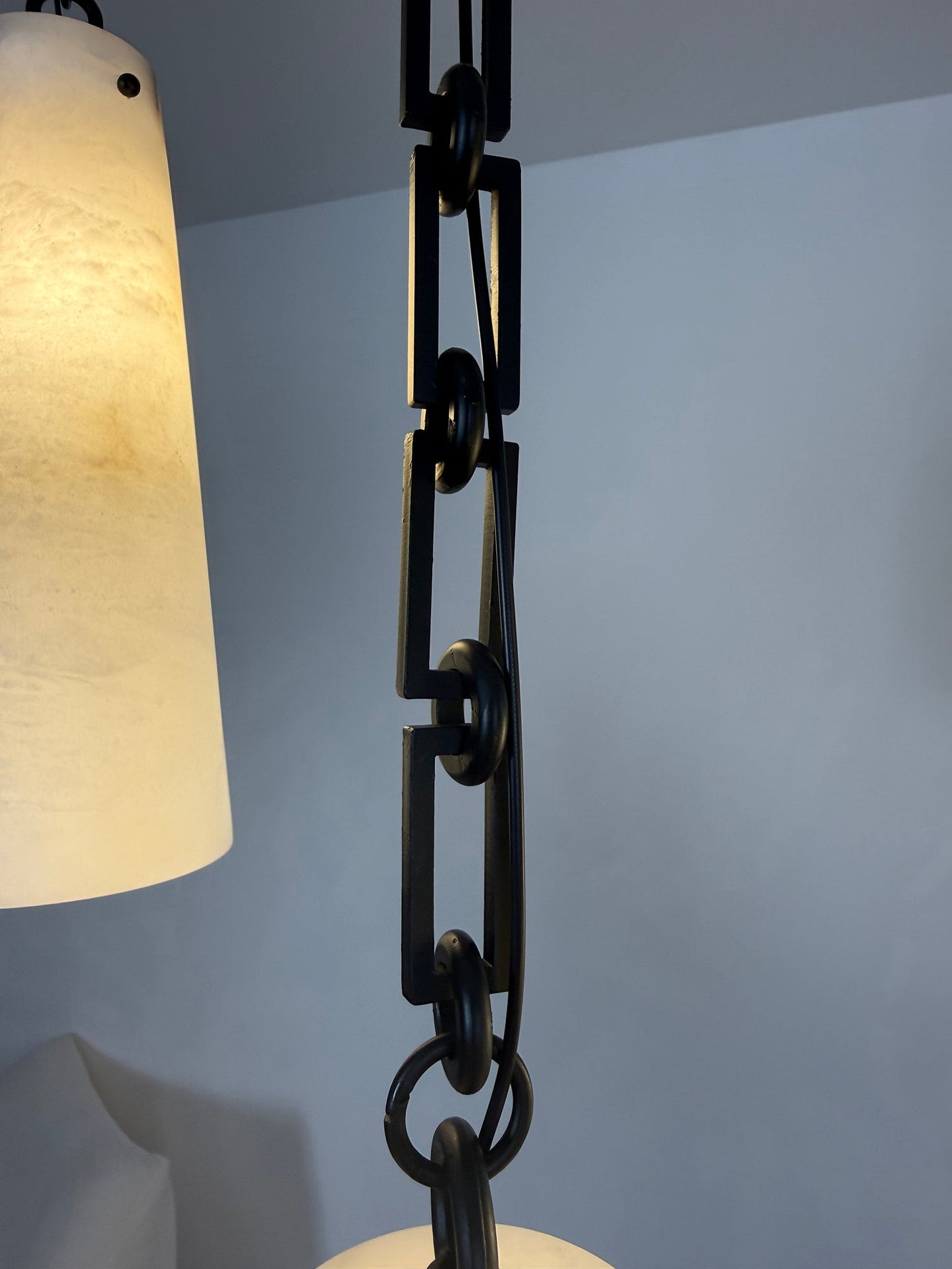 Industrial Cascade Chain Chandelier