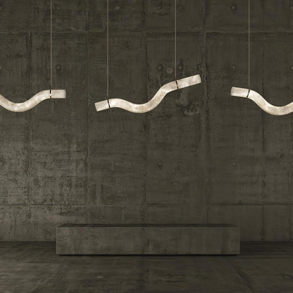 Infinity Alabaster Pendant Lamp