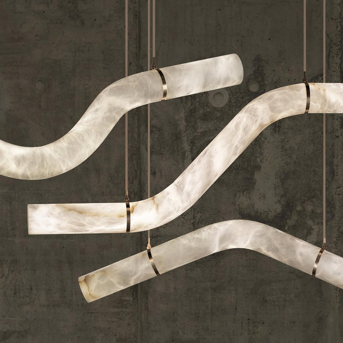 Infinity Alabaster Pendant Lamp