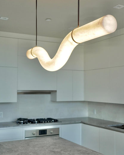 Infinity Alabaster Pendant Lamp