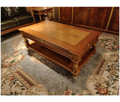 Infinity Solid Wood Coffee Table