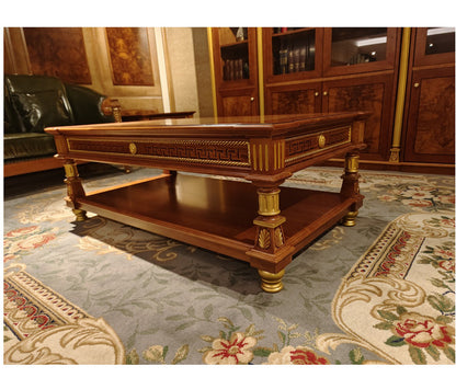 Infinity Solid Wood Coffee Table