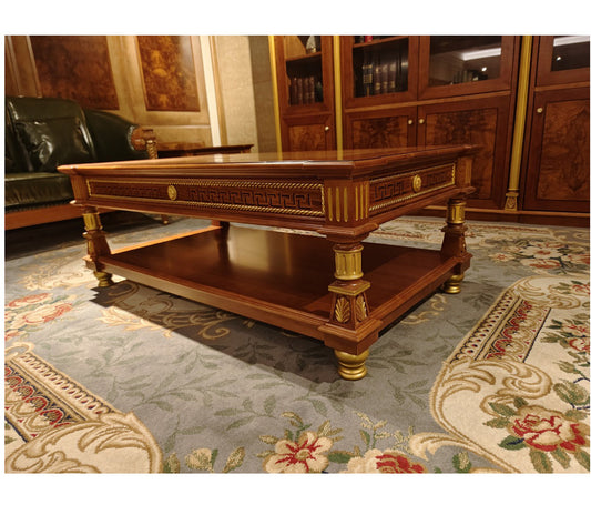Infinity Solid Wood Coffee Table