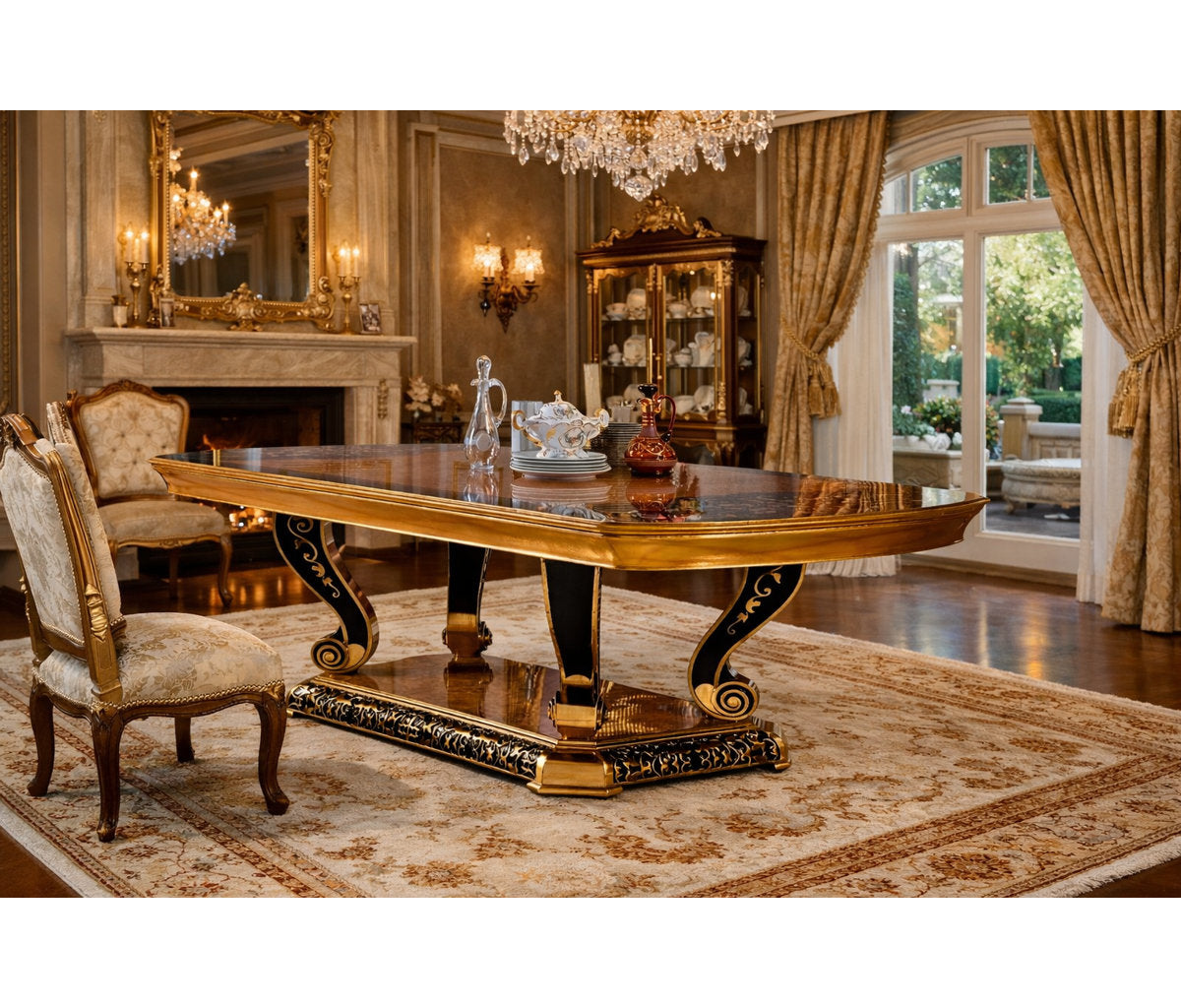 Infinity Solid Wood Dining Table