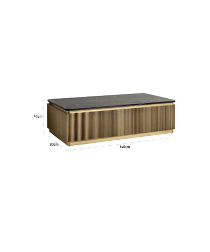 Ironville Marble Coffee Table