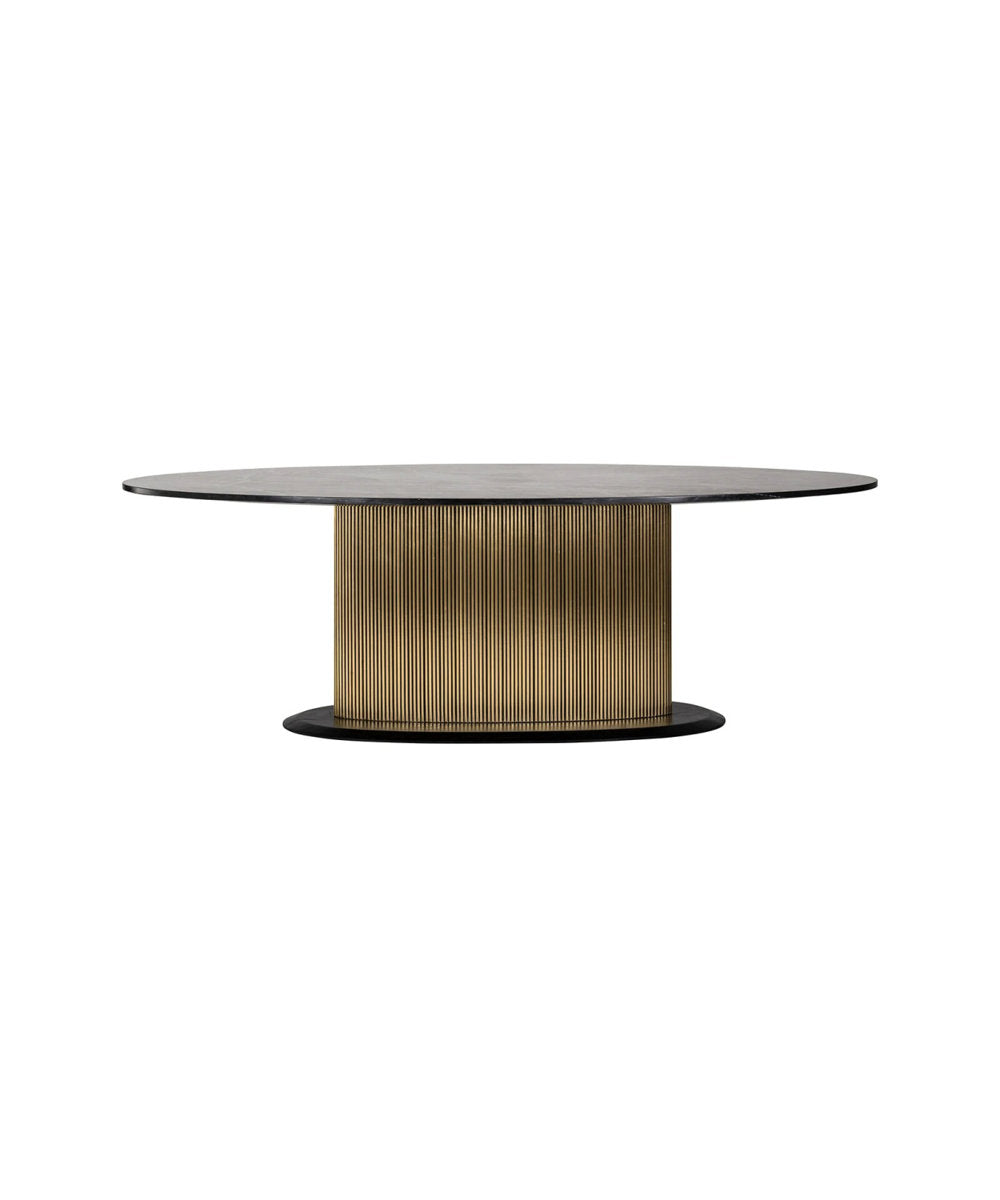 Ironville Oval Dining Table