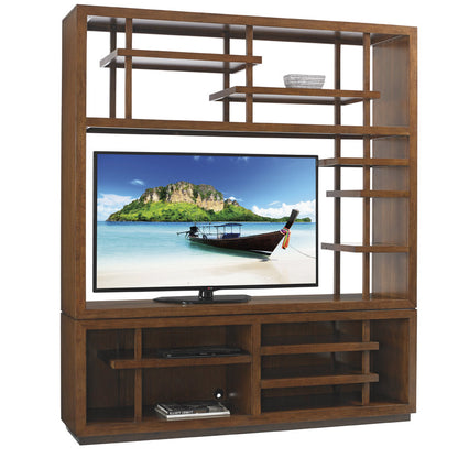 Island Fusion Taipei Media Bookcase
