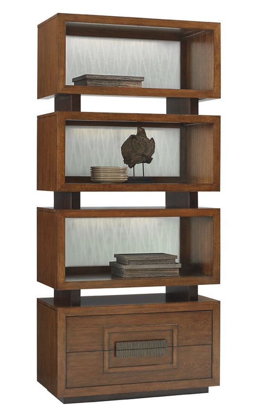 Island Fusion Tonga Tiered Bookcase