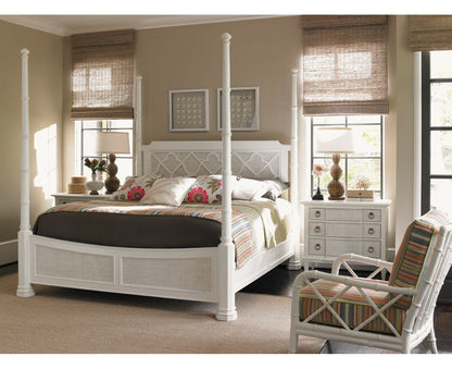 Ivory Key Canopy Bed