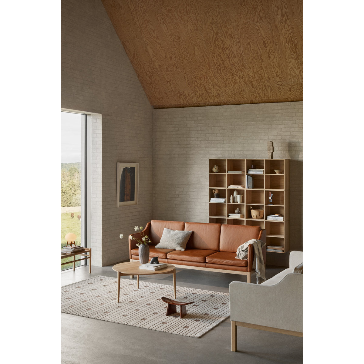 J149 Leather Sofa