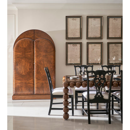 JC Modern Mahogany Wood Dining Table