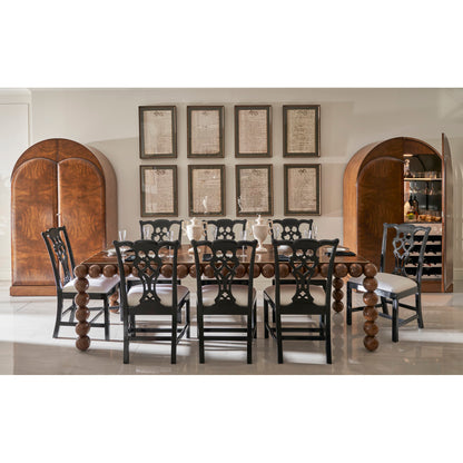 JC Modern Mahogany Wood Dining Table