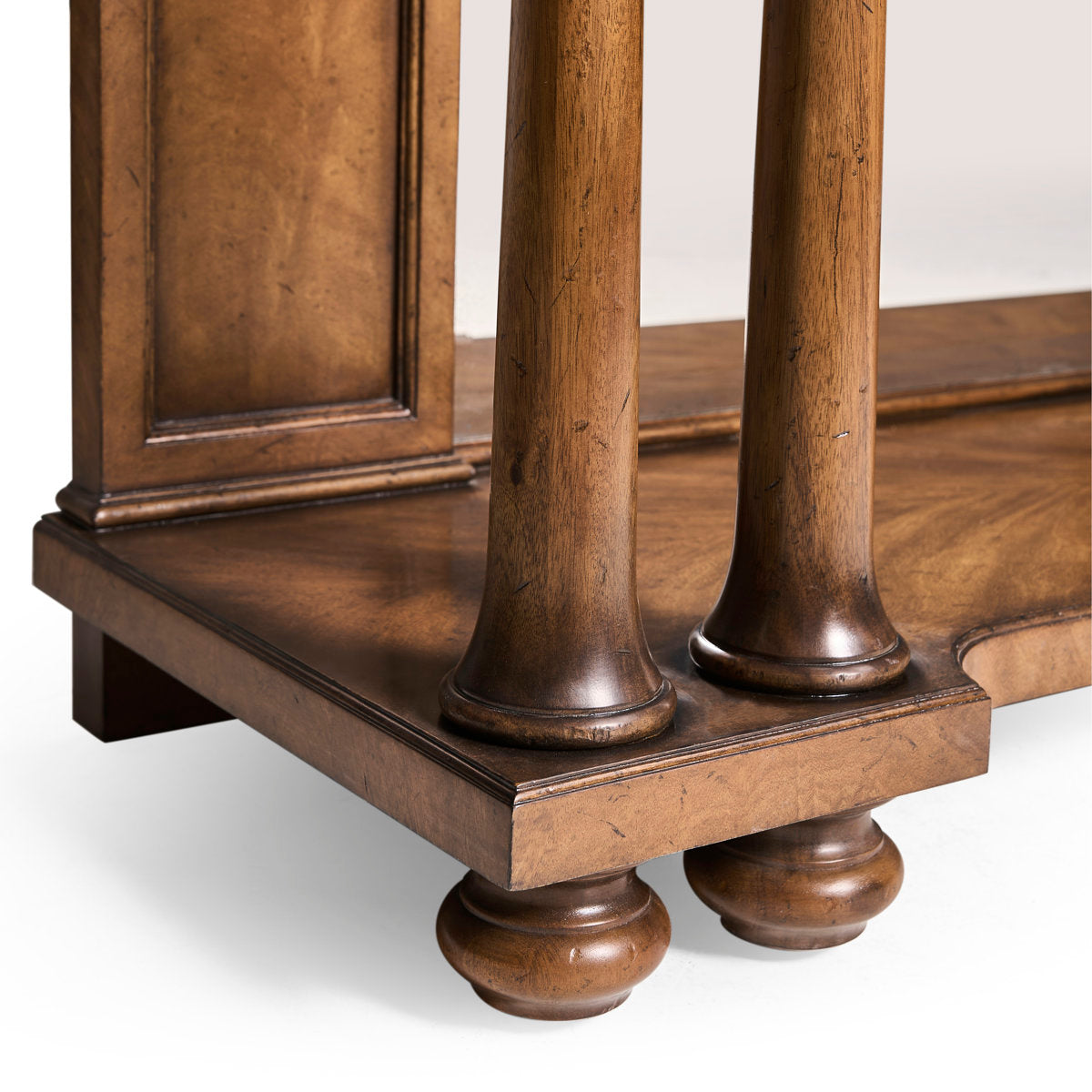 JC Traditional 72'' W Marble Console Table